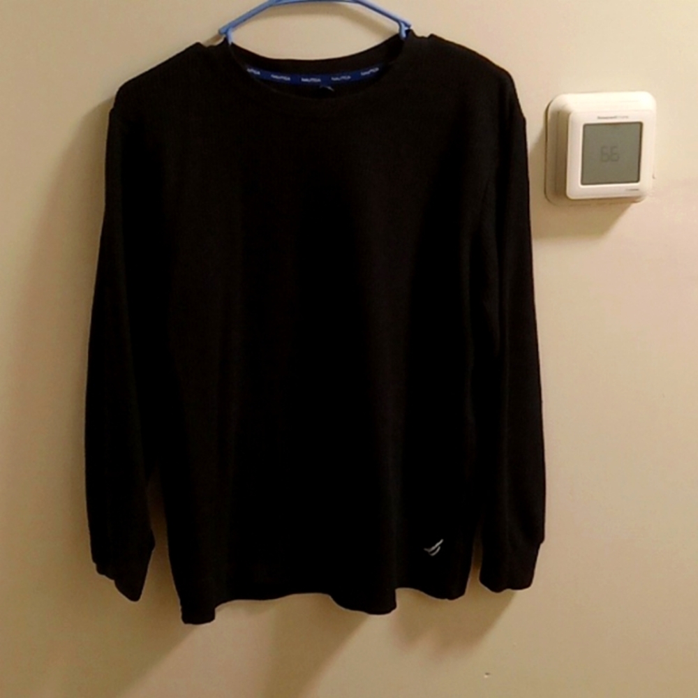Womens black large Nautica sweater